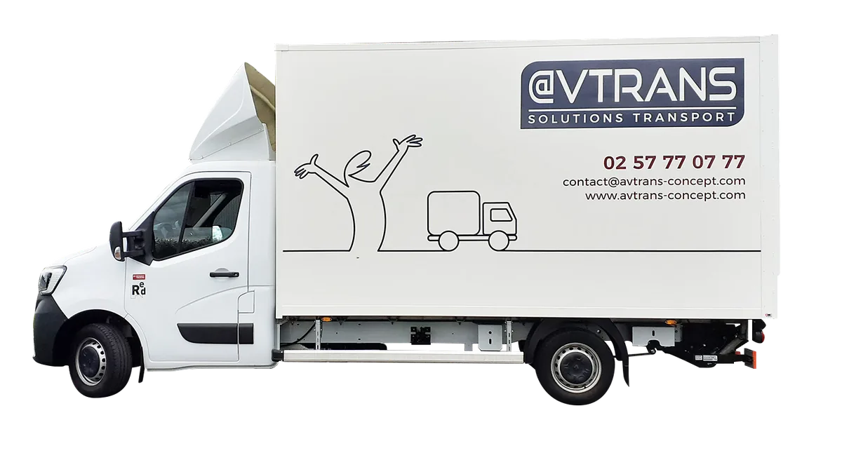 Fourgon AVTRANS Concept pour coursier et messagerie express en Bretagne